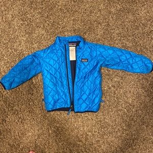Blue Patagonia kids jacket
